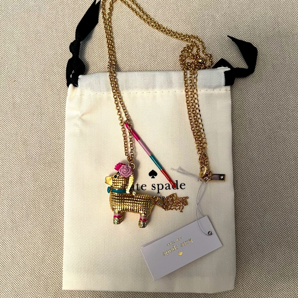 BNWT Kate Spade Penny Piñata Necklace